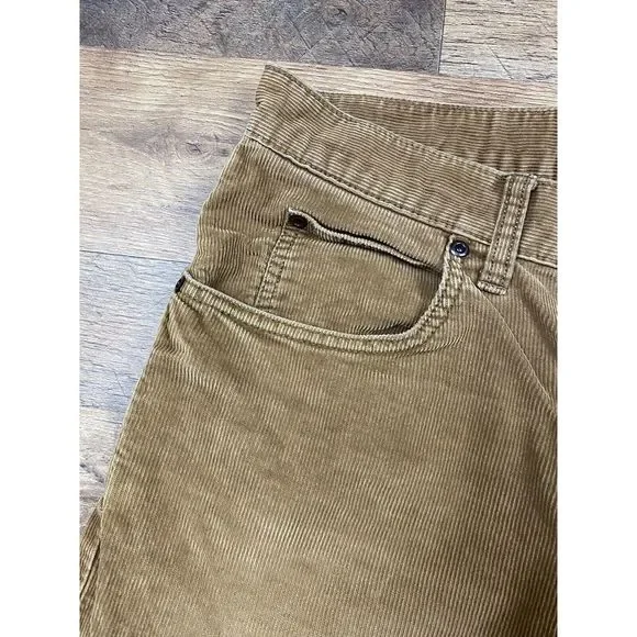 J Crew Brown Corduroy Pants Size 33W 30L - Picture 3 of 4